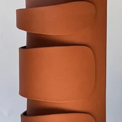 New Pamono Landscape Terracotta Ceramic Sconce by Katia Langeard