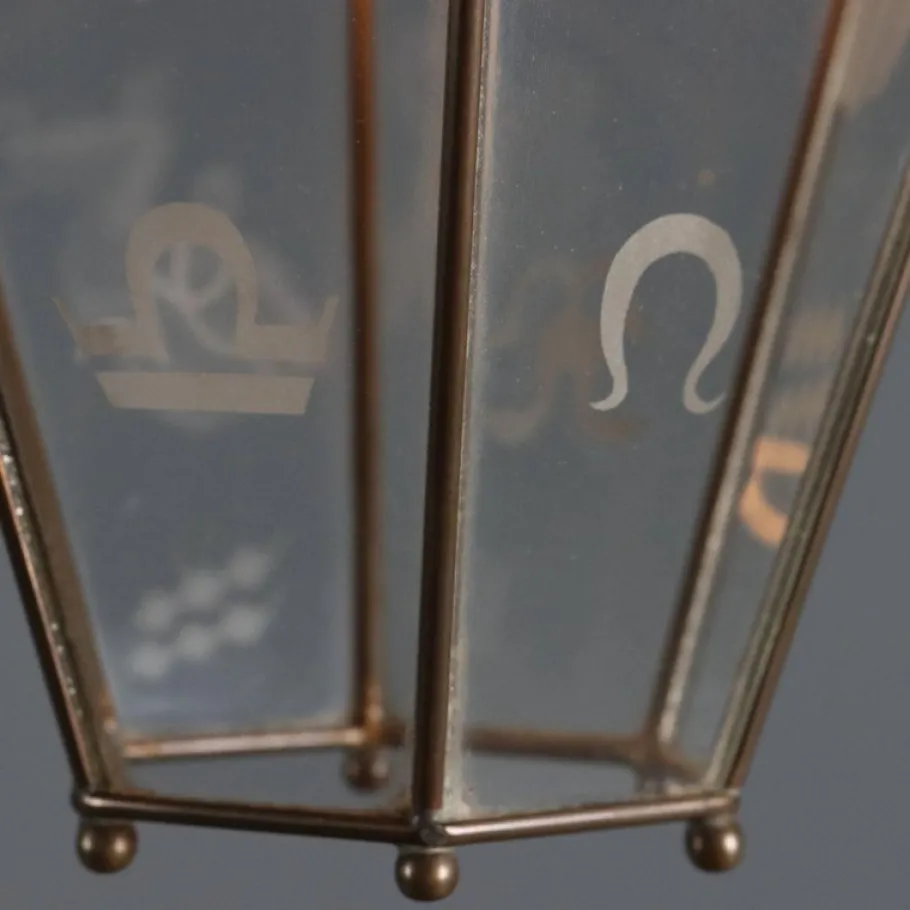 Discount Pamono Lantern Pendant Light, Italy, 20th Century