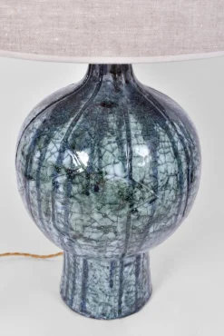 New Pamono Lanzarote Green and Light Blue Lamp by Barracuda Interiors