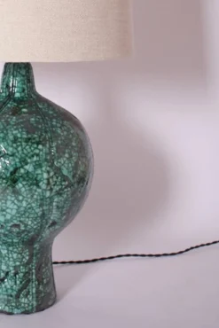 Pamono Lanzarote Green Marbled Lamp by Barracuda Interiors