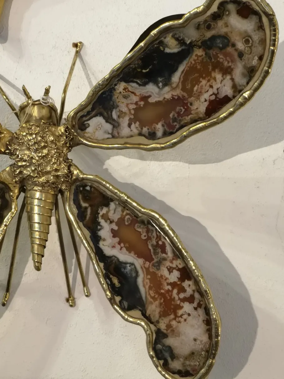 Best Pamono Large Agathe Butterfly Wall Light, 1970s