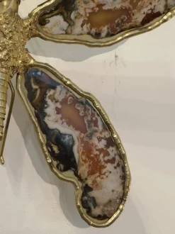 Best Pamono Large Agathe Butterfly Wall Light, 1970s