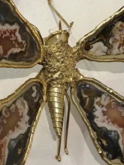 Best Pamono Large Agathe Butterfly Wall Light, 1970s