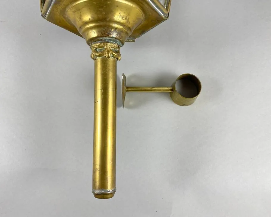 Online Pamono Large Antique Carriage Lantern, 1920