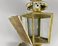 Online Pamono Large Antique Carriage Lantern, 1920