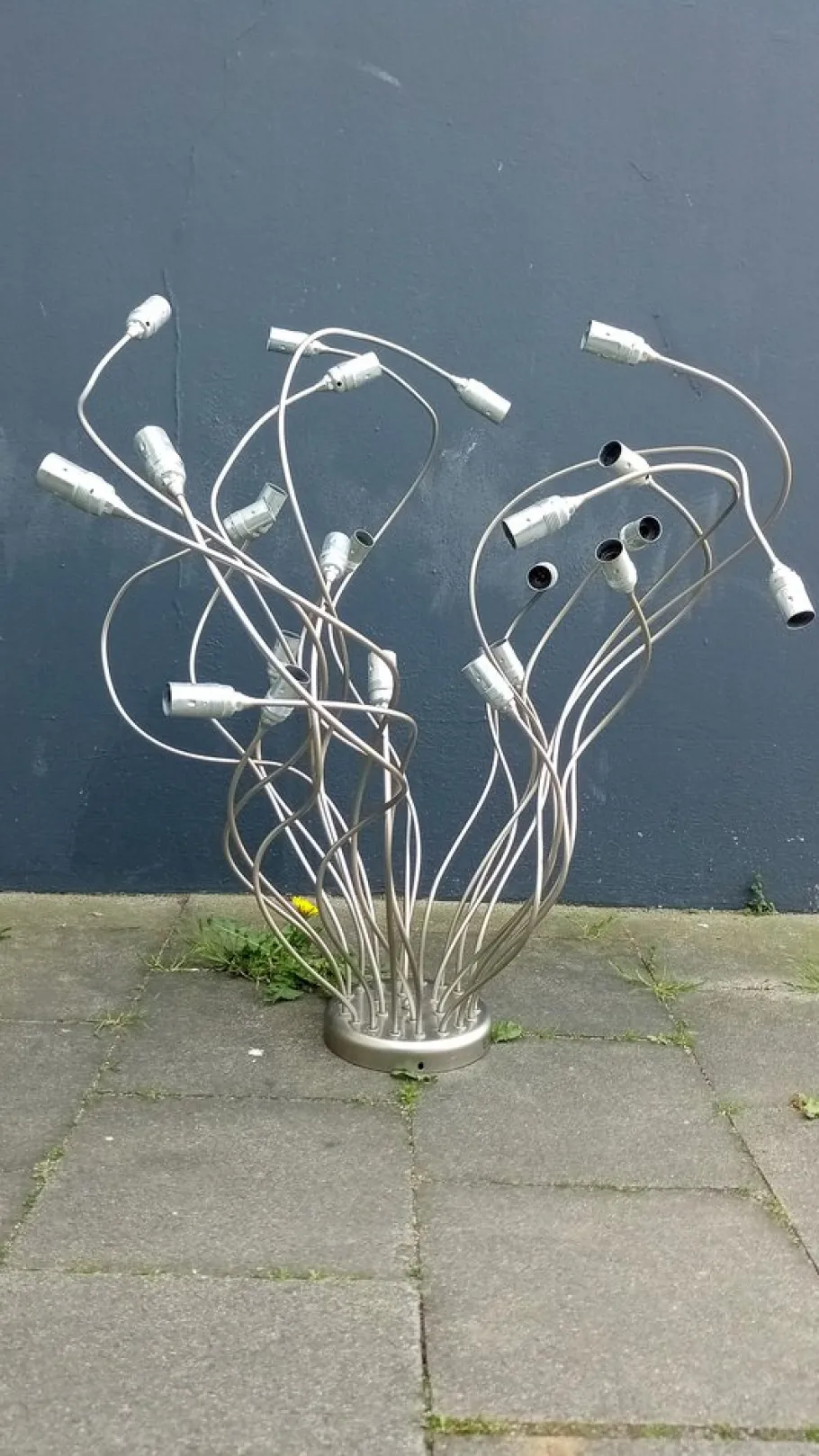 Clearance Pamono Large 24-Armed Ceiling Lamp attributed to Catellani Smith