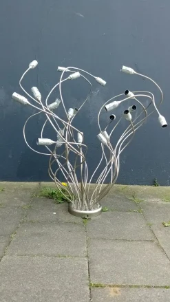 Clearance Pamono Large 24-Armed Ceiling Lamp attributed to Catellani Smith