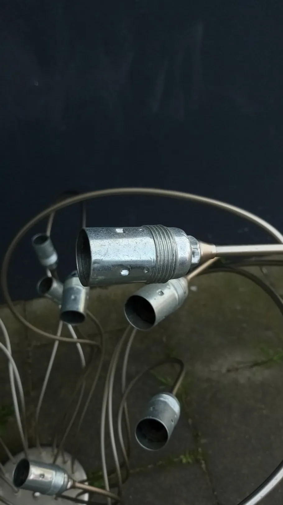 Clearance Pamono Large 24-Armed Ceiling Lamp attributed to Catellani Smith