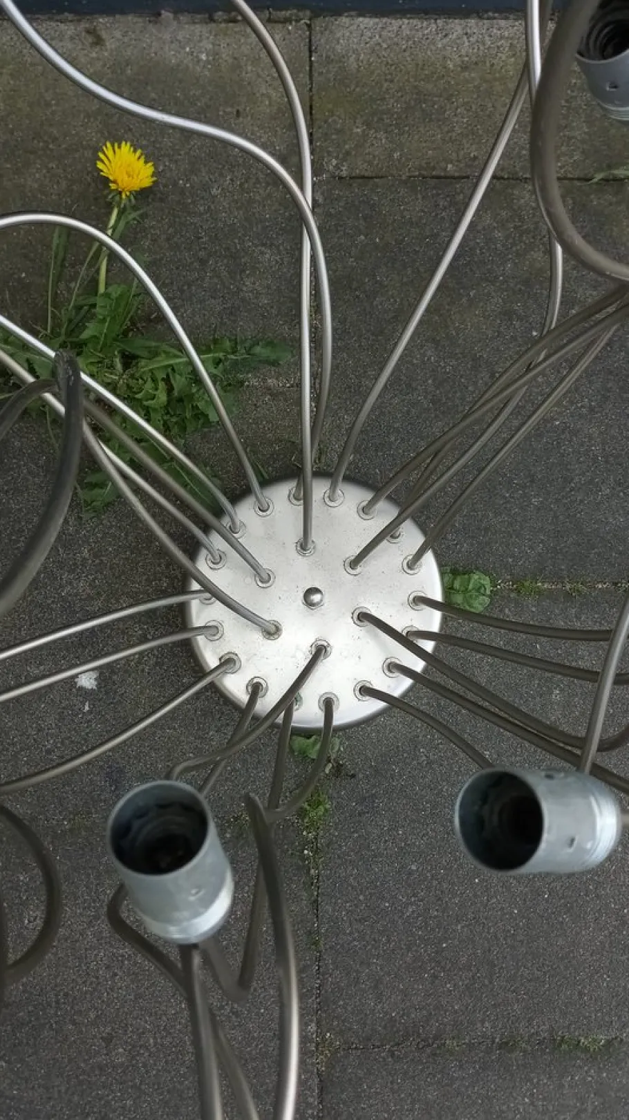 Clearance Pamono Large 24-Armed Ceiling Lamp attributed to Catellani Smith