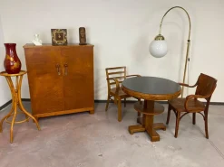 New Pamono Large Art Deco Brass Floor Lamp, 1930s