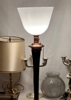 Online Pamono Large Art Deco Lamp from Mazda, 1930s