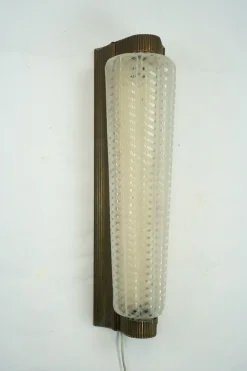 Sale Pamono Large Art Deco Sconce in Brass and Acrylic, 1930s