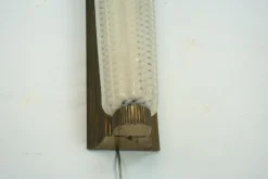 Sale Pamono Large Art Deco Sconce in Brass and Acrylic, 1930s