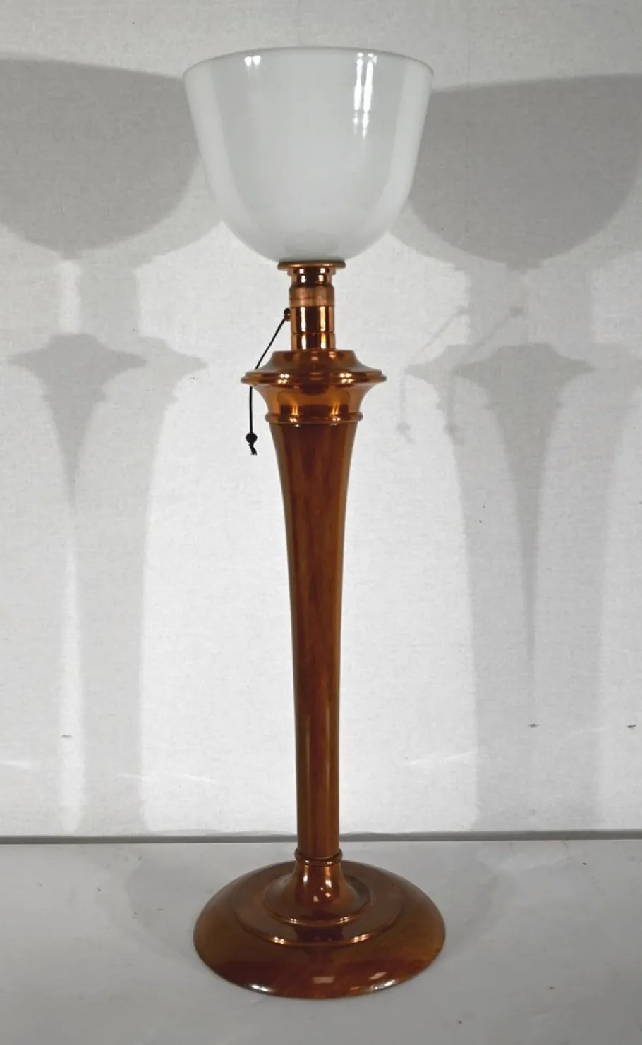 Hot Pamono Large Art Deco Table Lamp from Mazda, 1930s