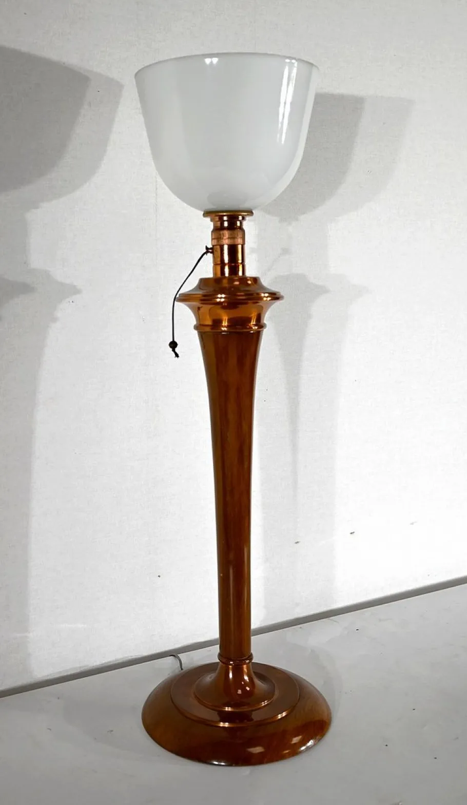 Hot Pamono Large Art Deco Table Lamp from Mazda, 1930s