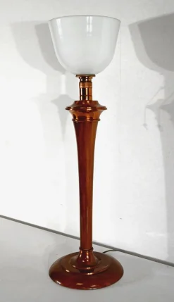 Hot Pamono Large Art Deco Table Lamp from Mazda, 1930s