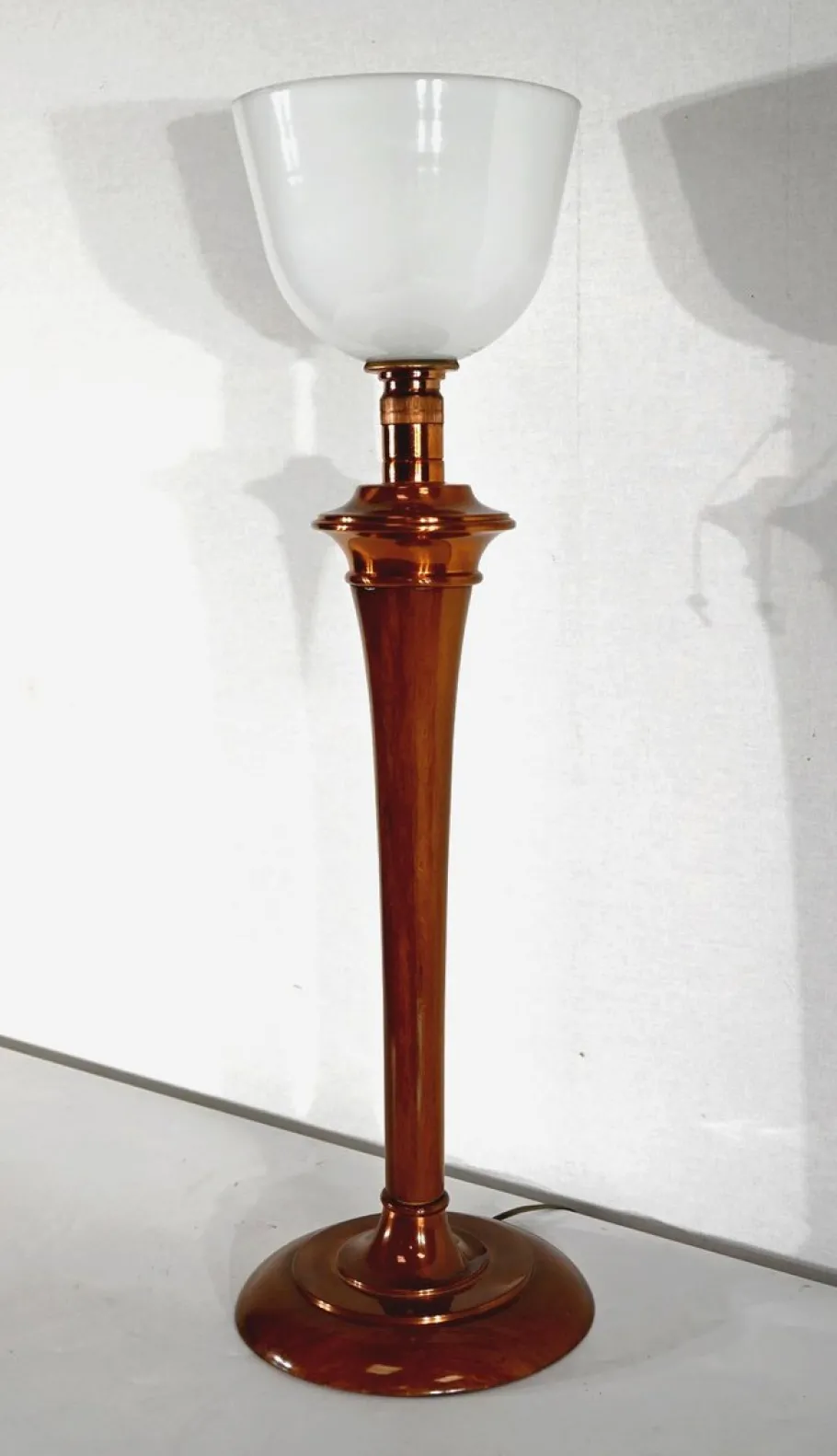 Hot Pamono Large Art Deco Table Lamp from Mazda, 1930s