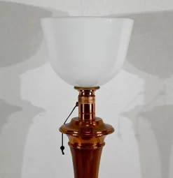 Hot Pamono Large Art Deco Table Lamp from Mazda, 1930s