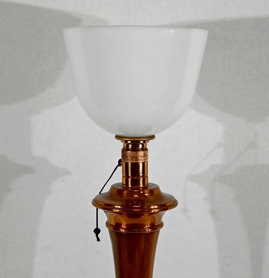 Hot Pamono Large Art Deco Table Lamp from Mazda, 1930s