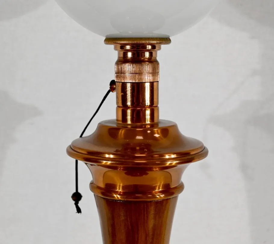 Hot Pamono Large Art Deco Table Lamp from Mazda, 1930s