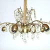 Clearance Pamono Large Austrian Art Deco Chandelier from J&L Lobmeyr