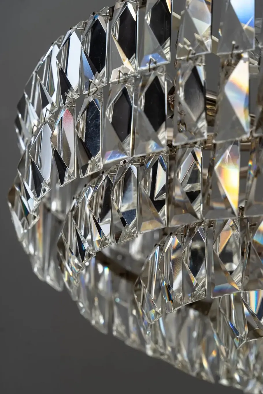 Online Pamono Large Bakalowits Crystal Chandelier, Vienna, 1950s