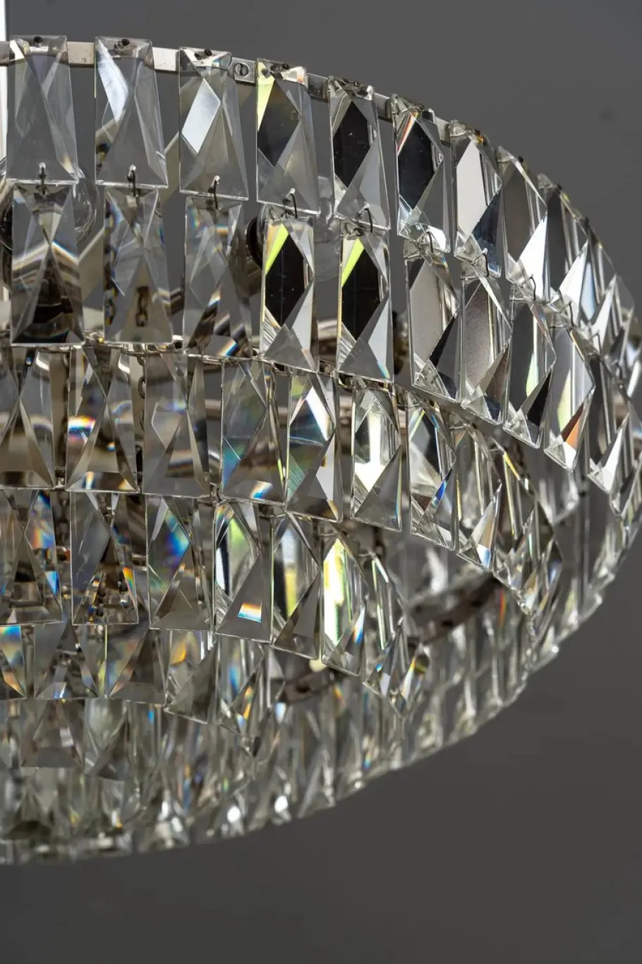 Online Pamono Large Bakalowits Crystal Chandelier, Vienna, 1950s
