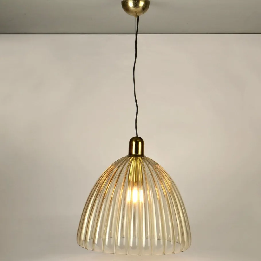 Online Pamono Large Bell-Shaped Murano Glass Pendant by Renato Toso, 1950s