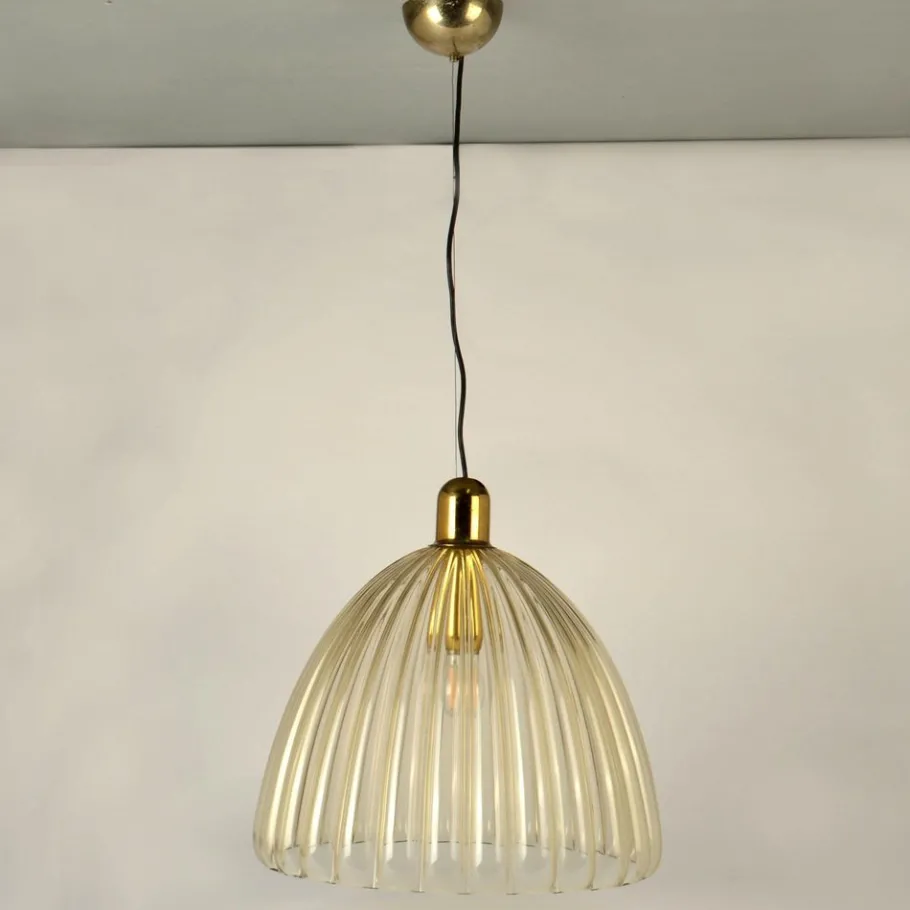 Online Pamono Large Bell-Shaped Murano Glass Pendant by Renato Toso, 1950s