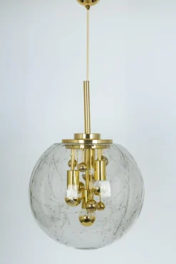Sale Pamono Large Big Ball Pendant from Doria, Germany, 1970s