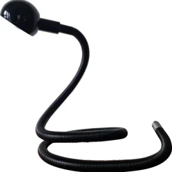 Hot Pamono Large Black Adjustable Table Lamp Hebi by Isao Hosoe for Valenti Luce, 1970s