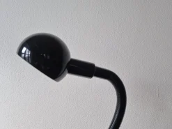 Hot Pamono Large Black Adjustable Table Lamp Hebi by Isao Hosoe for Valenti Luce, 1970s