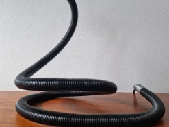 Hot Pamono Large Black Adjustable Table Lamp Hebi by Isao Hosoe for Valenti Luce, 1970s