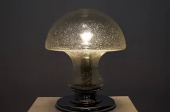 Best Pamono Large Blown Glass Lamp, 1970s