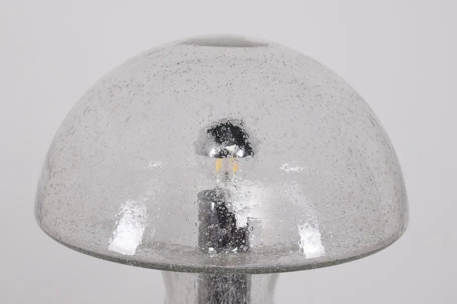 Best Pamono Large Blown Glass Lamp, 1970s