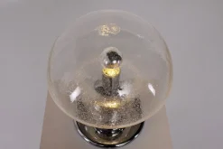 Best Pamono Large Blown Glass Lamp, 1970s