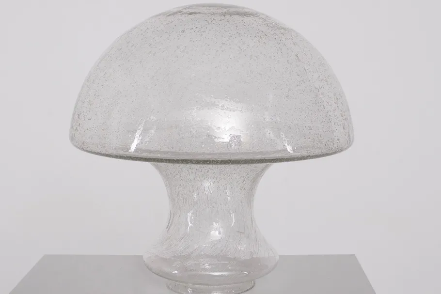 Best Pamono Large Blown Glass Lamp, 1970s