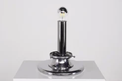 Best Pamono Large Blown Glass Lamp, 1970s