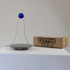 Discount Pamono Large Blue Gemma Table Lamp from Skipper