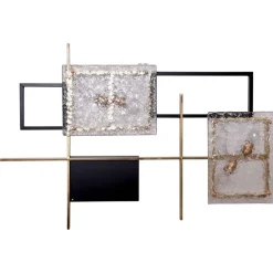 Sale Pamono Large Brass and Murano Glass Wall Lamp or Sconce Sculpture, 1970s