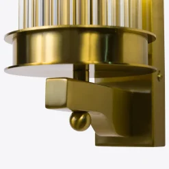 Sale Pamono Large Brass Elon Wall Light from Pure White Lines
