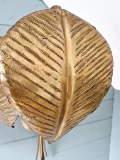 Hot Pamono Large Brass Floral Sconces, 1960s, Set of 2