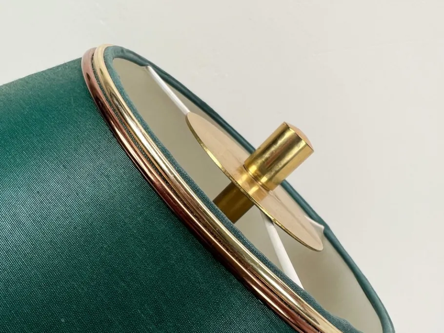 Sale Pamono Large Brass Swing Arm Table Lamp, Germany, 1970s