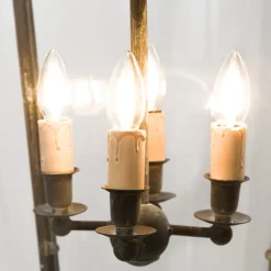 Online Pamono Large Bronze Verdigris Byron Lantern from Pure White Lines