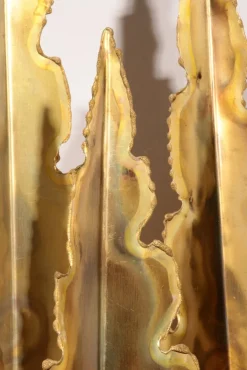 Sale Pamono Large Brutalist Copper Wall Lamp by Svend Aage Holm Sørensen for Holm Sørensen & Co., Denmark, 1960s