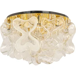 Online Pamono Large Catena Ceiling Light in Murano Glass from Kalmar, Austria, 1960s