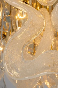 Online Pamono Large Catena Ceiling Light in Murano Glass from Kalmar, Austria, 1960s