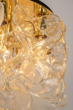 Online Pamono Large Catena Ceiling Light in Murano Glass from Kalmar, Austria, 1960s