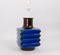 Best Pamono Large Ceramic Table Lamp by Cari Zalloni, Germany, 1970s