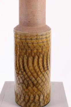 Hot Pamono Large Ceramic Table Lamp from Nils Kähler, Denmark, 1970s